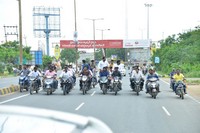 Happy Wedding Team Bike Rally at Guntur